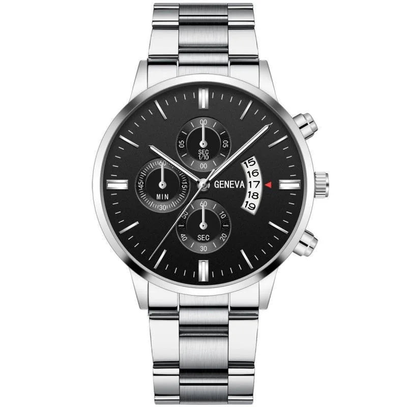 Men Fashion Ultra Thin Watches Simple Men Business Stainless Steel Quartz Watch Casual Watch For Man Relogio Masculino